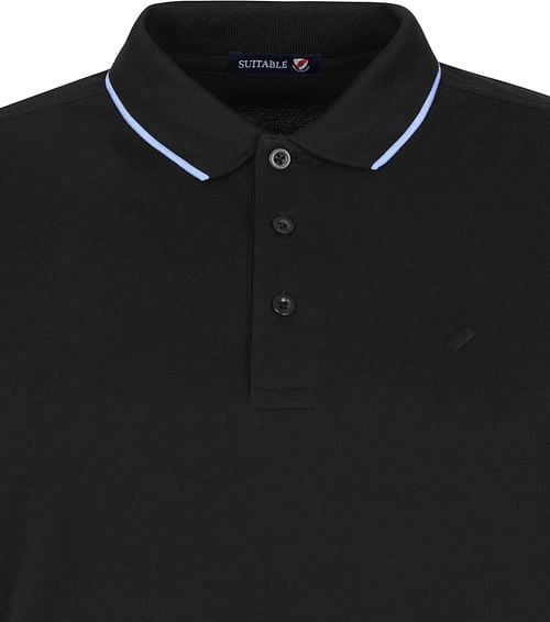 Suitable Polo Shirt Tip Ferry Black Product / Detail