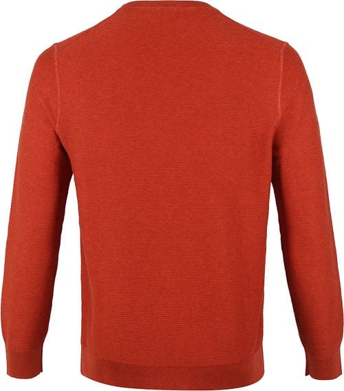 Olymp Trui Casual Oranje Product / Achterkant