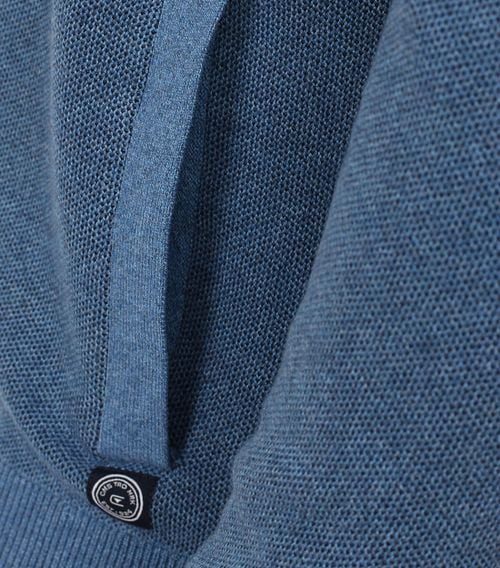 Casa Moda Vest Zip Blauw Product / Detail
