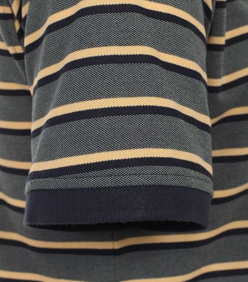 Casa Moda Poloshirt Strepen Groen Product / Detail