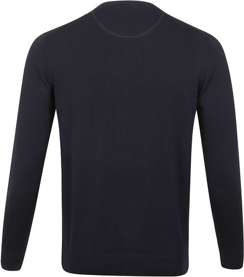Suitable Respect Oini Pullover O-Neck Navy Product / Achterkant