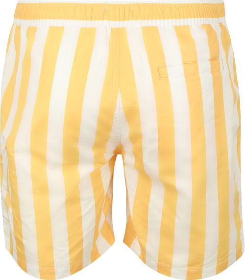 Scotch & Soda Swimshorts Stripes Yellow Product / Achterkant