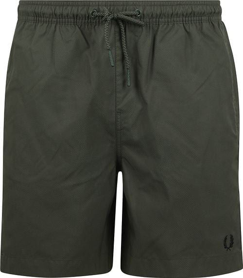 Fred Perry Swimshorts Dark Green Product
