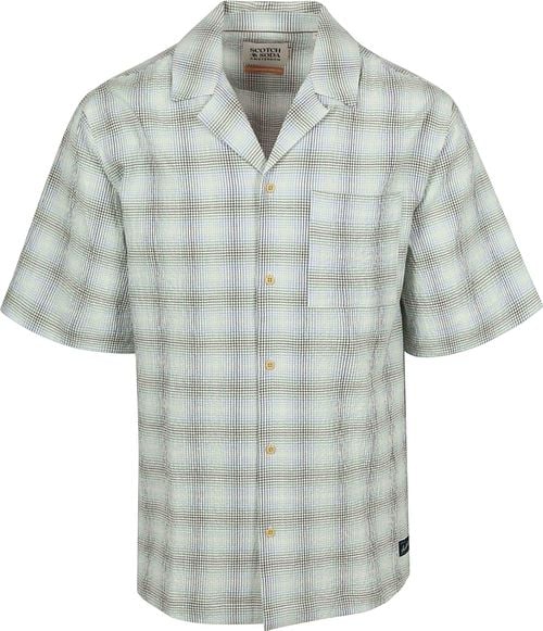Scotch and Soda Shortsleeve Shirt Seersucker Checks Multicolor Product