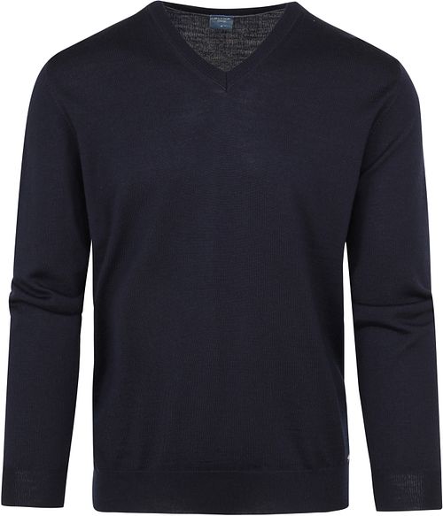 Olymp Pullover Merinowolle Dunkelblau Product