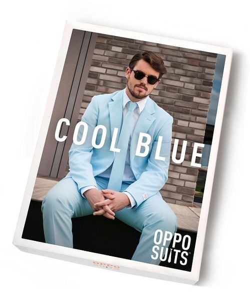 OppoSuits Cool Blue Suit Anders