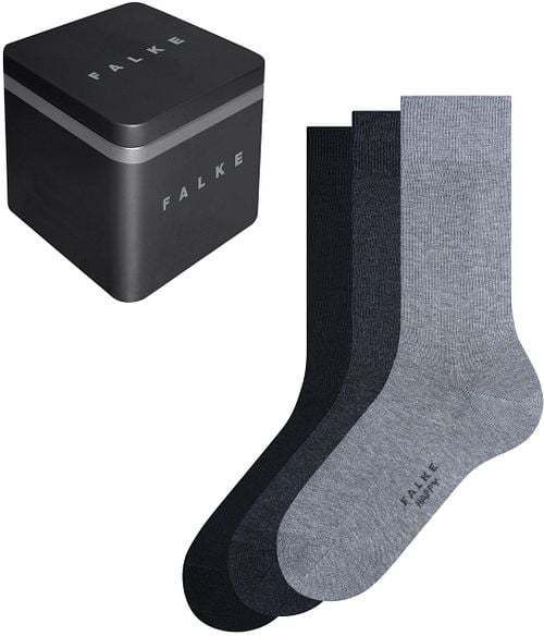 Falke Happy Sokken 3 Paar Zwart Product