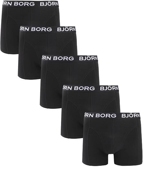 Bjorn Borg Boxers Cotton Stretch 5-Pack Zwart Product