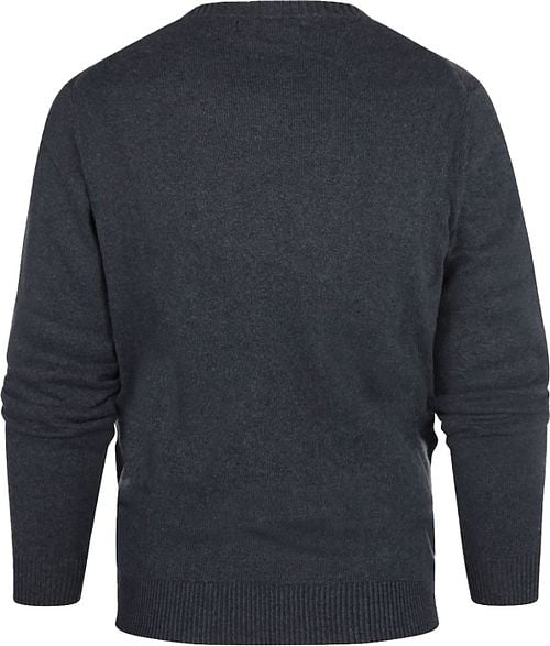 Steppin' Out Pullover Melange Navy Product / Achterkant