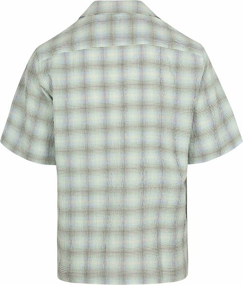 Scotch and Soda Chemise Manches Courtes Seersucker A Carreaux Multicolor Product / Achterkant