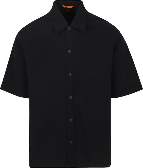 BOSS Lapoully Short Sleeve Shirt Navy Product