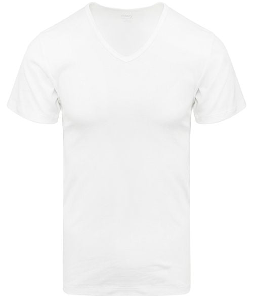 Mey T-shirt Noblesse Col-V Blanc Product