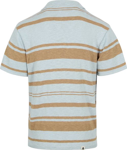 Anerkjendt Sofus T-shirt Lichtblauw Gestreept Product / Achterkant