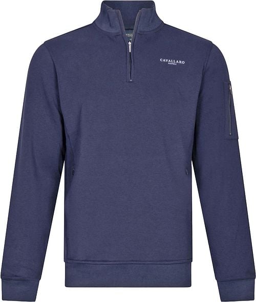 Cavallaro Bellunio Half Zip Trui Navy Product