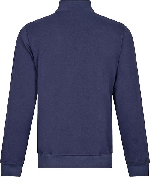 Cavallaro Bellunio Pull Half Zip Marine Product / Achterkant