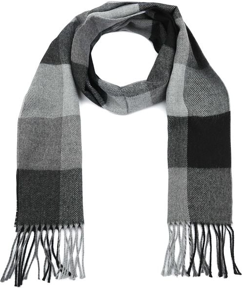Suitable Men's Scarf Acrylic Checks 20-06 Product