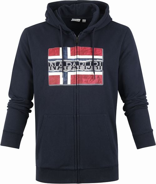Napapijri Bench Vest Donkerblauw Product