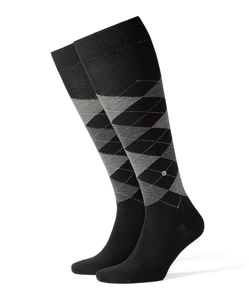 Burlington Edinburgh Knee Socks Wol Blend Black 3000 Product