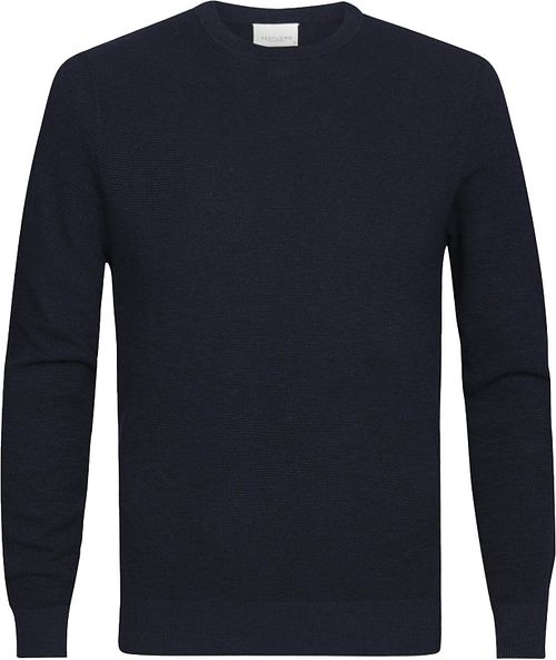 Profuomo Pull Col Rond Marine Product