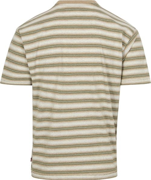 Levi's T-shirt Red Vintage Stripe Paloma Product / Achterkant
