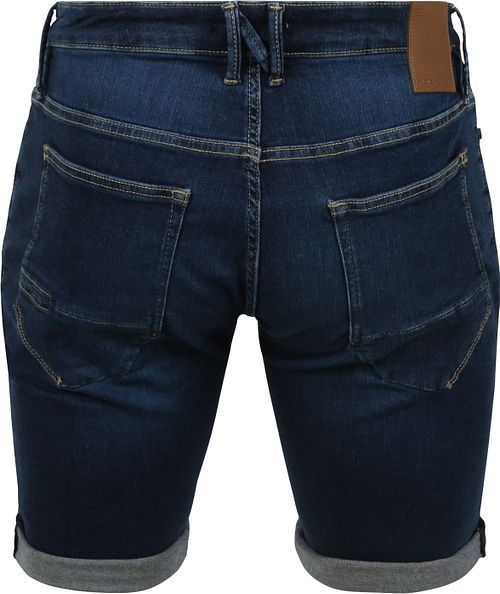 No Excess Denim Short Dark Blue Product / Achterkant