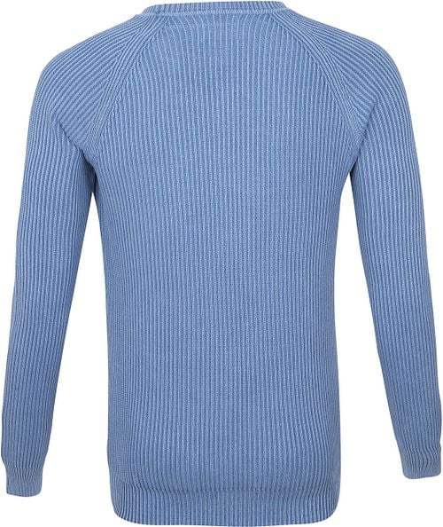 Suitable Prestige Pullover Cris Blauw Product / Achterkant