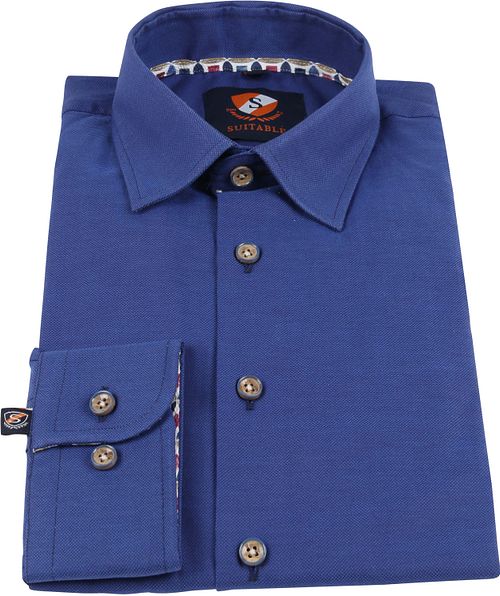 Suitable Shirt Smart Indigo Blue Product / Detail