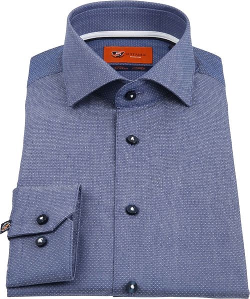 Suitable Blauw WS Overhemd Product