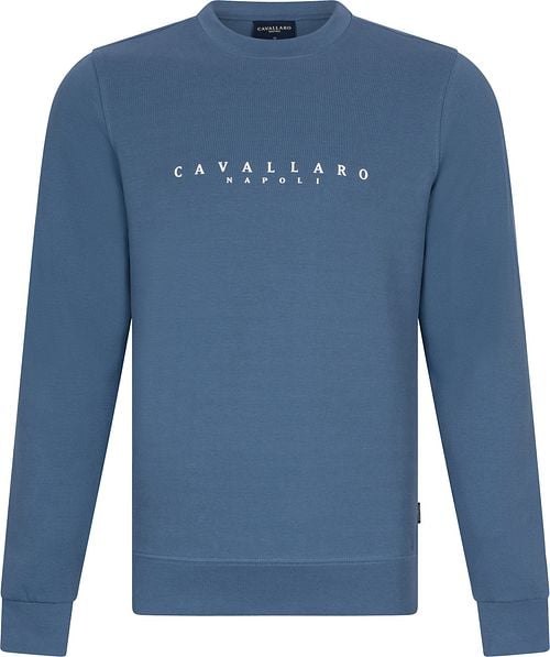 Cavallaro Cavezzio Sweater Logo Blau Product