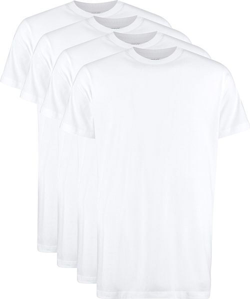 Slater 4-pack T-shirt Extra Long White Product