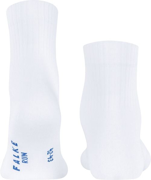 Falke Run Rib White Product / Achterkant