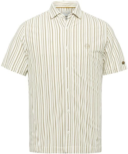 Cast Iron Short Sleeve Shirt Ecru Product