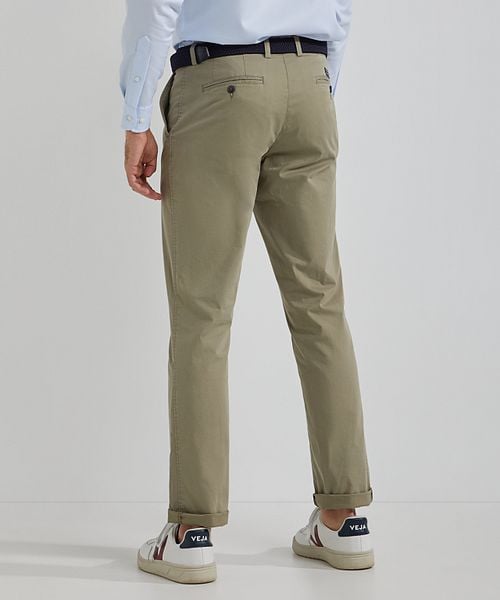 Steppin' Out Chino Blair Khaki Model / Achterkant
