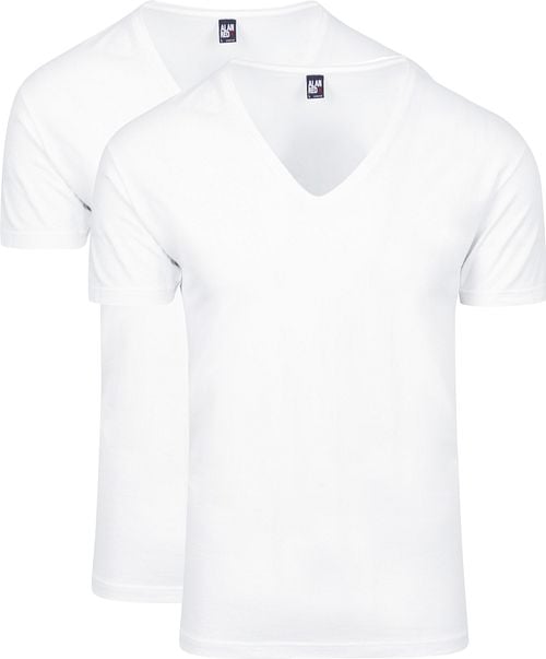 Alan Red T-Shirt NOV Extra Diepe V-Hals Stretch Product