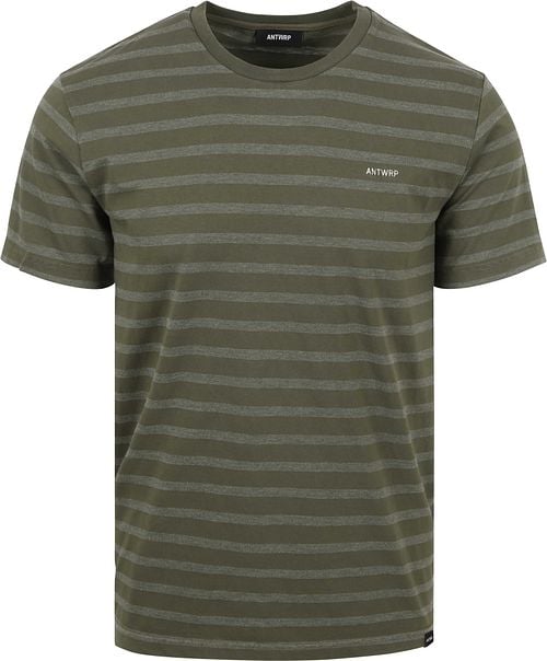 ANTWRP T-Shirt Streifen Grün Product