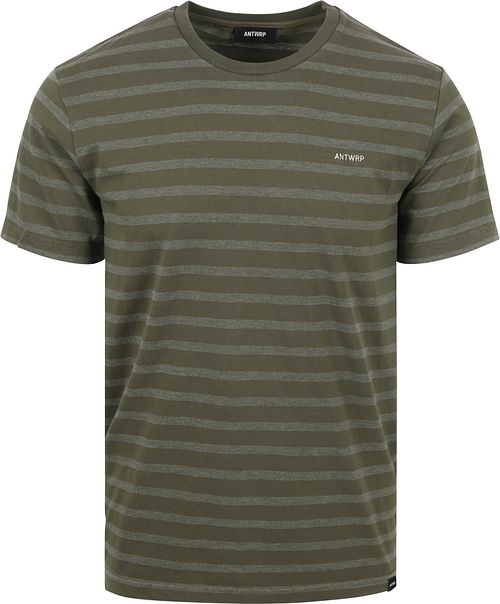 ANTWRP T-Shirt Stripes Green Product