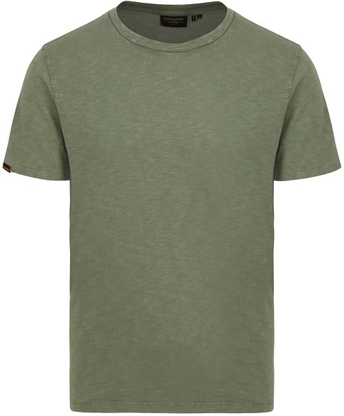 Superdry Slub T-Shirt Melange Olive Green Product