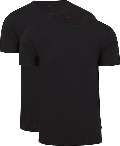 Levi's T-shirt Rund Hals Schwarz 2Pack Product