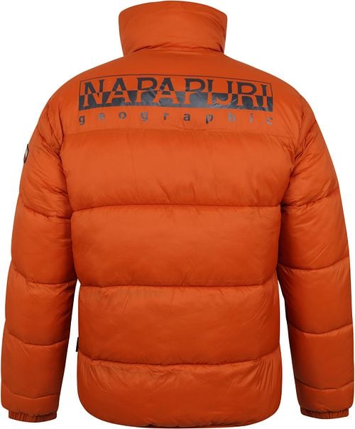 Napapijri Jacket Suomi Orange Product / Achterkant