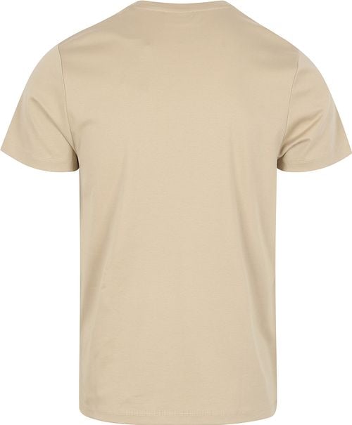 Suitable T-shirt Sonny Pocket Beige Product / Achterkant