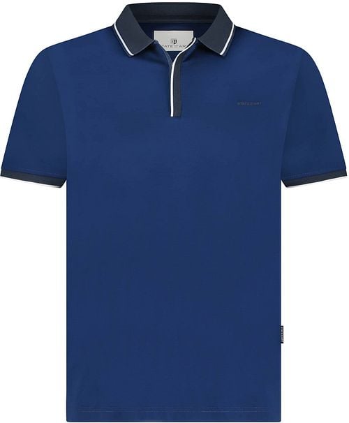 State Of Art Jersey Polo Donkerblauw Product