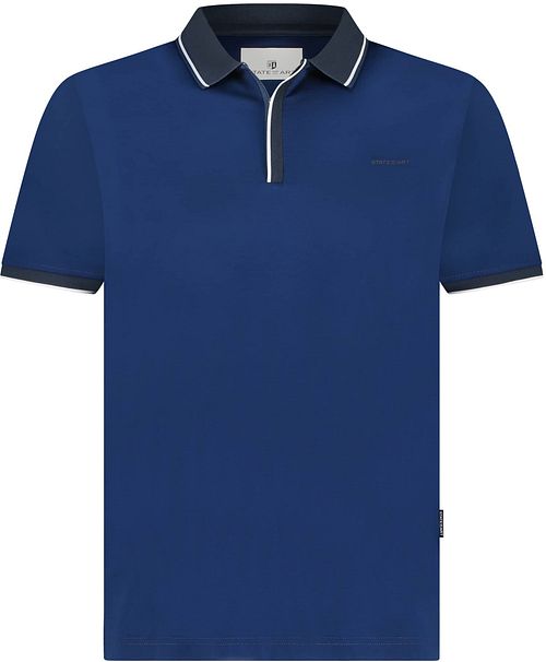 State Of Art Jersey Polo Shirt Dark Blue Product