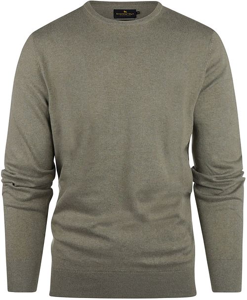 Steppin' Out Pullover Cotton Cashmere Olive Green Product