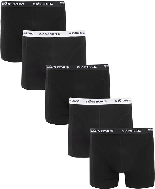 Bjorn Borg Boxers Cotton Stretch 5-Pack Schwarz Product