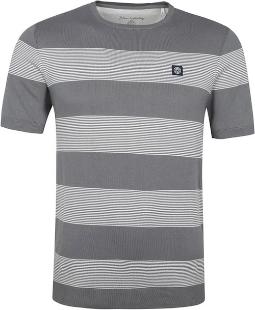 Blue Industry M22 T Shirt Stripe Green Product