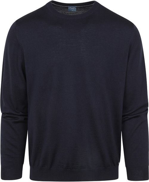 Olymp Pullover O-Neck Wool Dark Blue Product