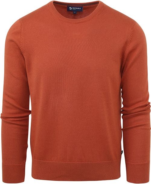 Suitable Respect Oinix Pullover O-Hals Oranje Product