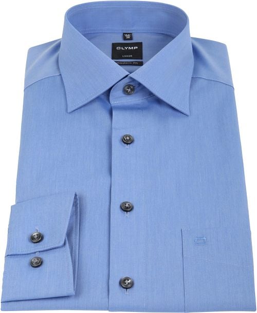 OLYMP Luxor Overhemd Modern Fit Blauw Product