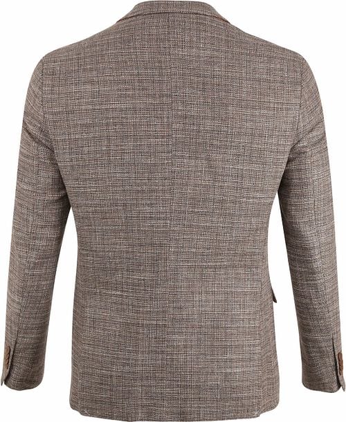 Suitable Prestige Colbert Tollegno Wolmix Bruin Product / Achterkant