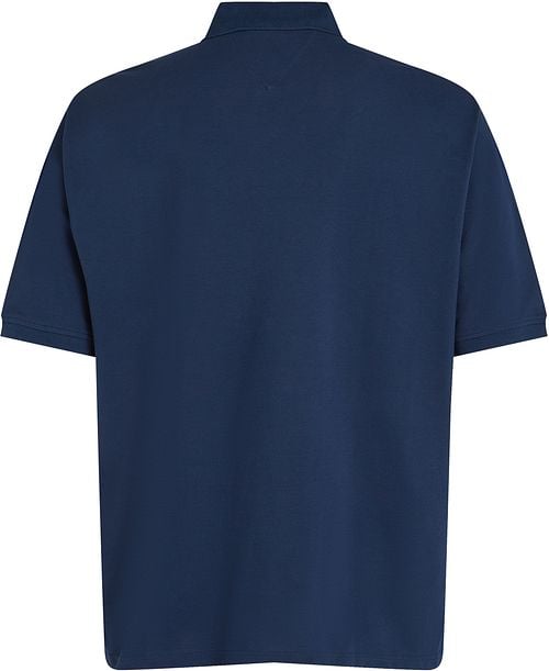 Tommy Hilfiger Big & Tall Polo Marine Product / Achterkant